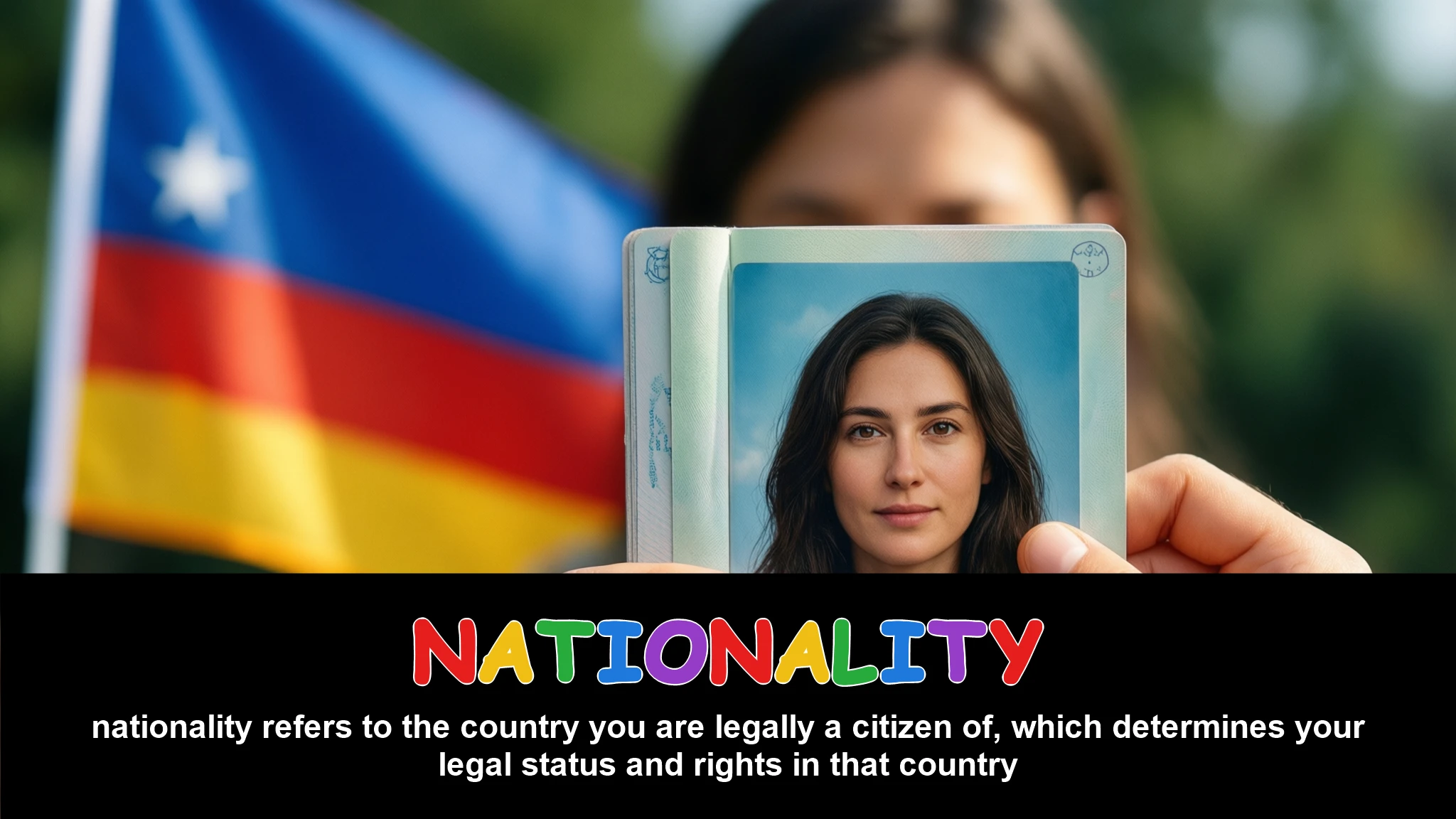 English Illustration for nationality